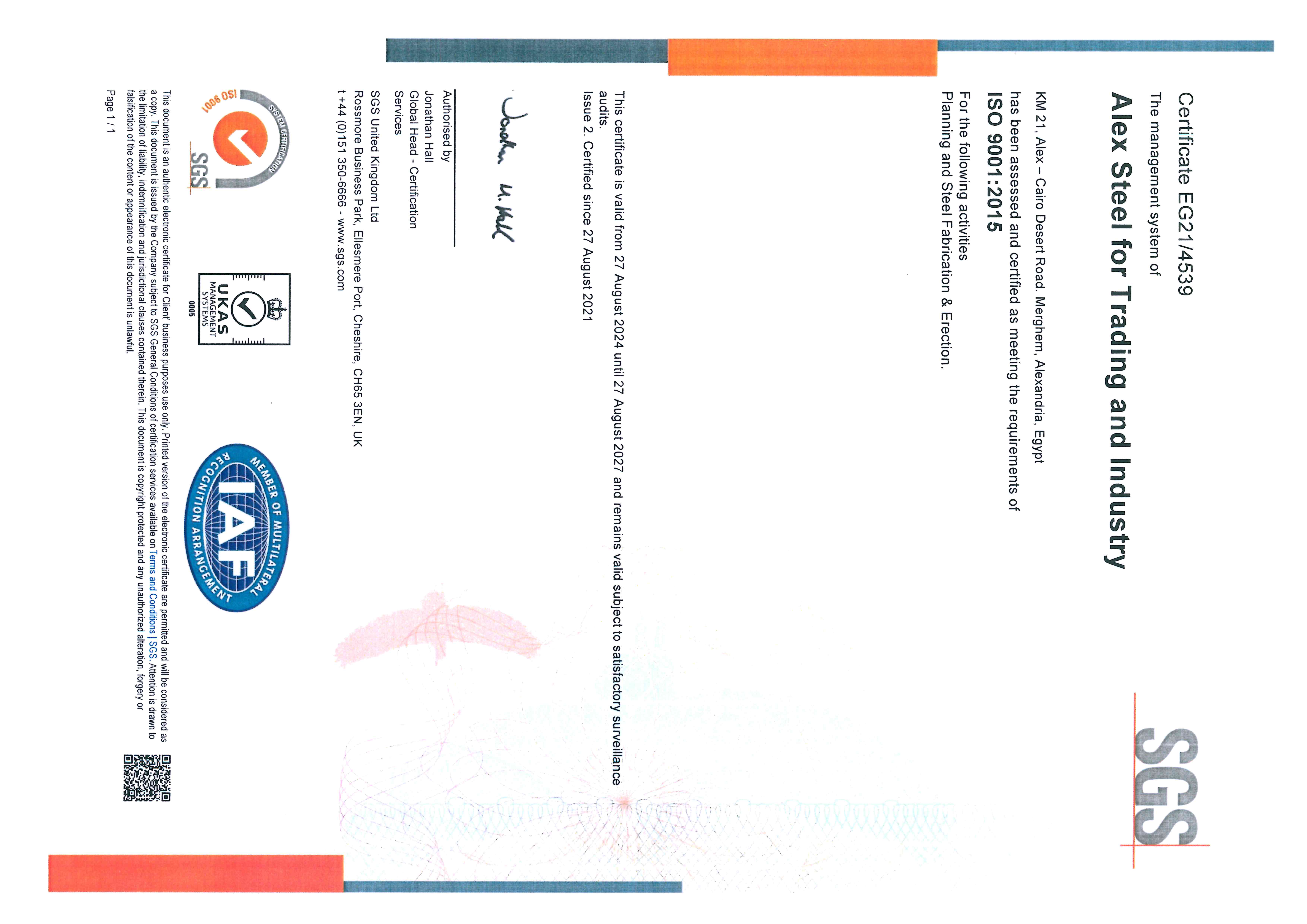 ISO 9001:2015